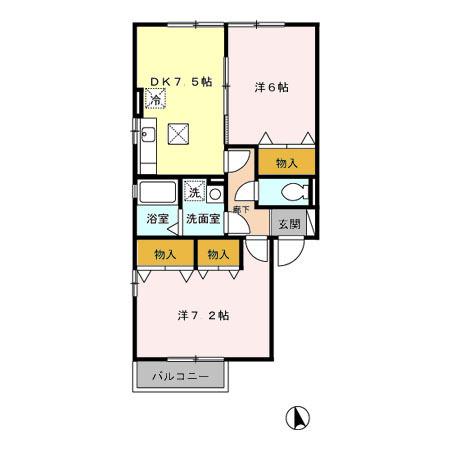  間取り図写真