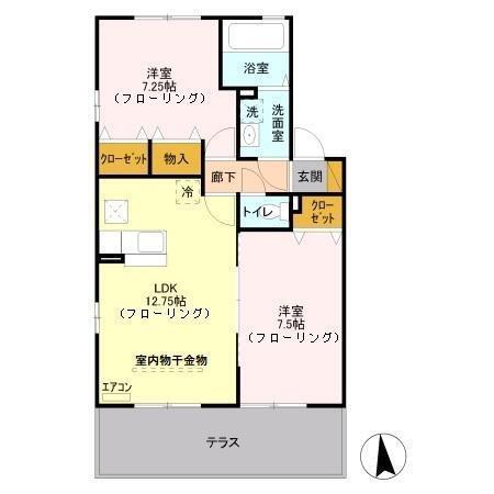  間取り図写真