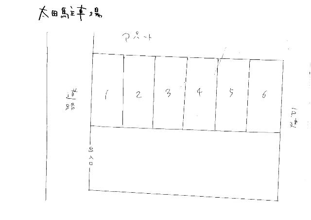 太田駐車場（0001） 間取り図画像