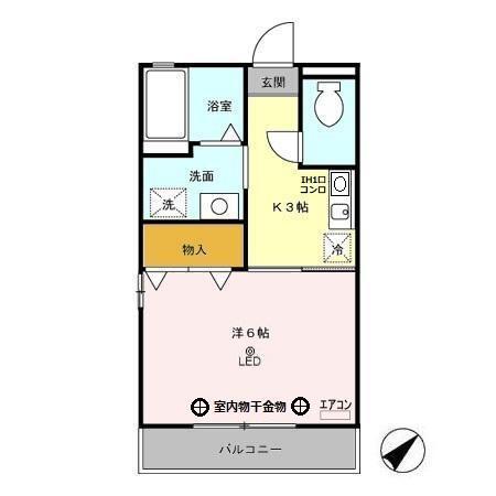  間取り図写真
