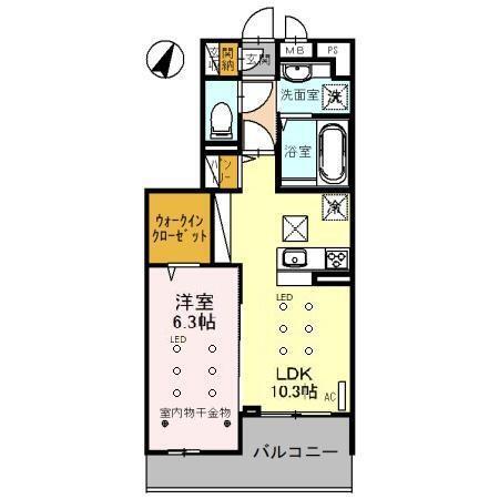 間取り図写真