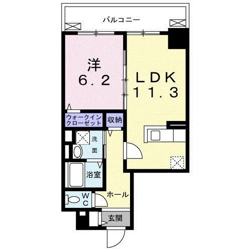 オリヴィエ（403） 間取り図画像