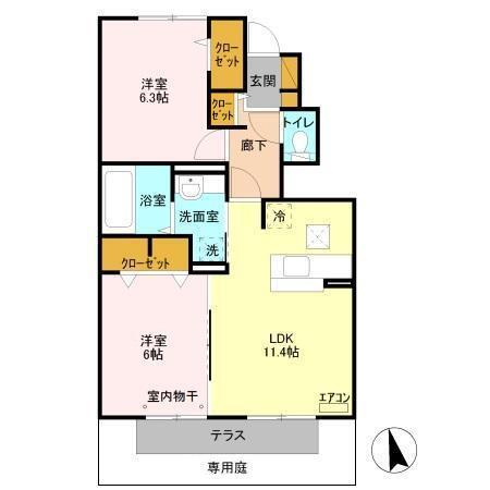  間取り図写真