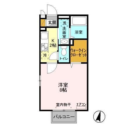 ベルハイム（203） 間取り図画像