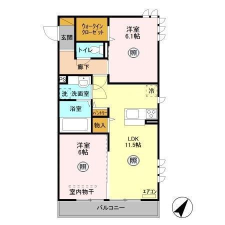 本郷の杜 オーカ（301） 間取り図画像