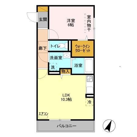 Ｐｒｅｍｉｕｍ（202） 間取り図画像