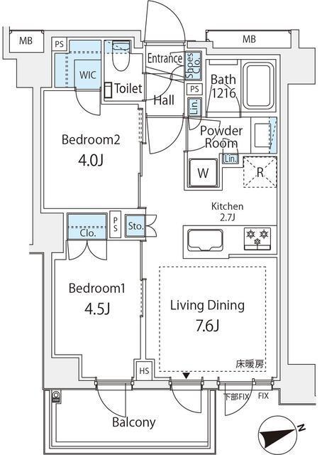  間取り図写真