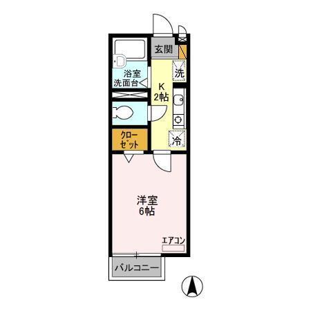 ヒルサイドテラス（102） 間取り図画像