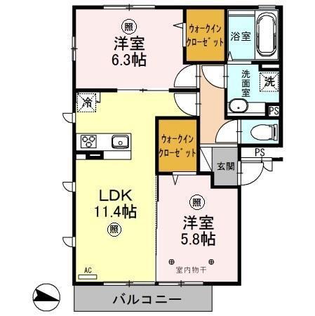  間取り図写真