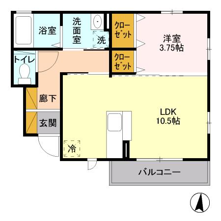  間取り図写真