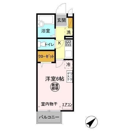 ベルデュール（211） 間取り図画像