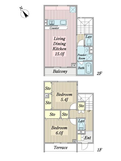 グリシーナ 間取り図画像