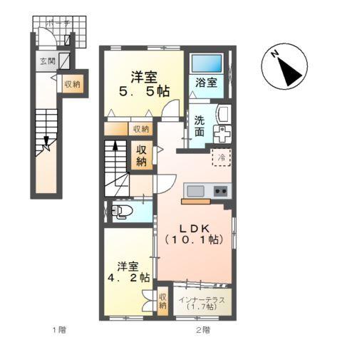  間取り図写真