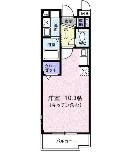 モダン・サニー・レジデンス（305） 間取り図画像