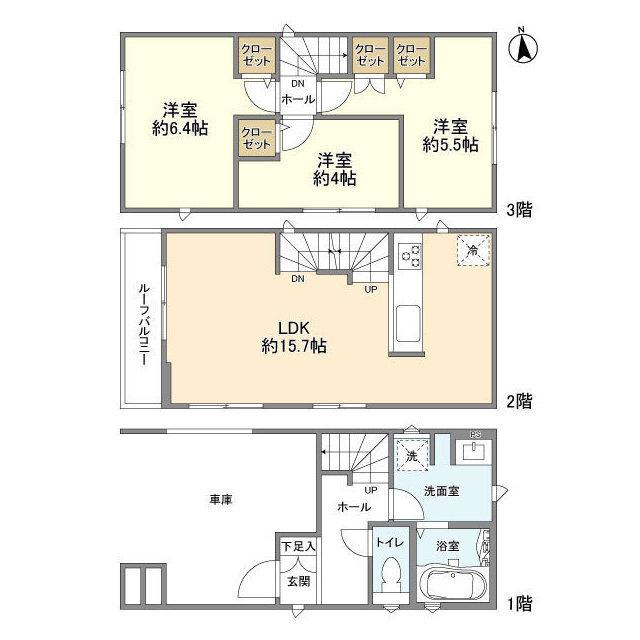  間取り図写真