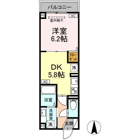 ルリアン北小岩Ⅲ（207） 間取り図画像