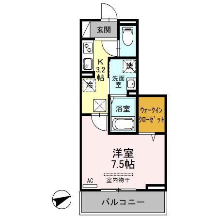 エンペラー　Ｂ（103） 間取り図画像