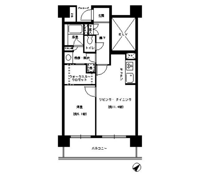 イルジェールヴィラ（302） 間取り図画像