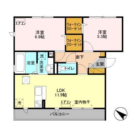  間取り図写真