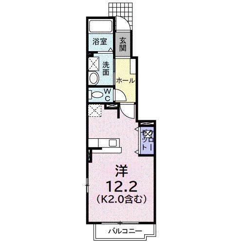 プレ　ノンブルー（103） 間取り図画像