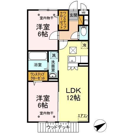 スペイサイド（105） 間取り図画像