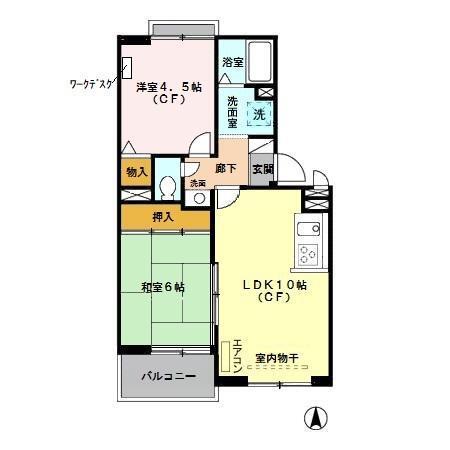  間取り図写真