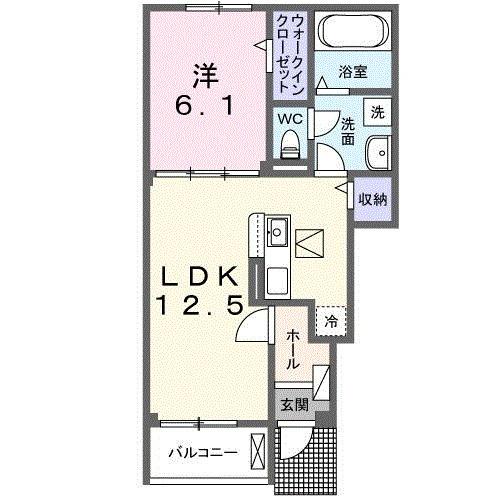 アザレアＴ　Ⅱ（102） 間取り図画像
