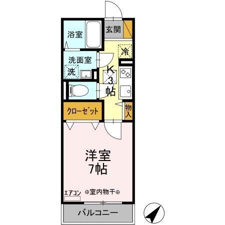コスモ・ヒロセ（108） 間取り図画像