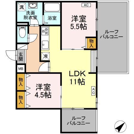 ロワール赤塚（307） 間取り図画像