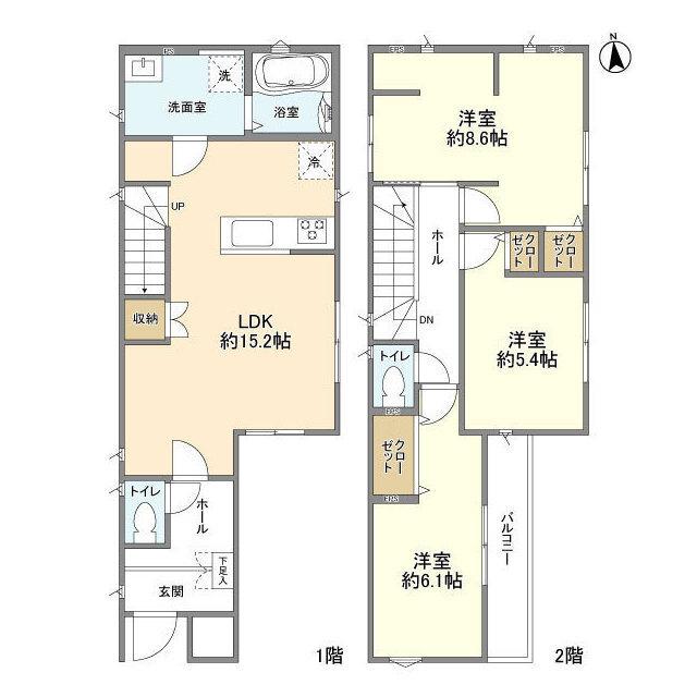  間取り図写真