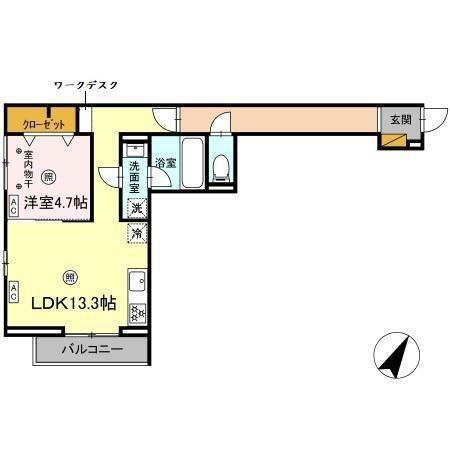 デュランタ（205） 間取り図画像