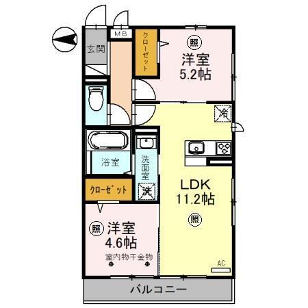  間取り図写真