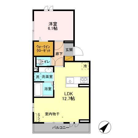 シゴーニュ（205） 間取り図画像