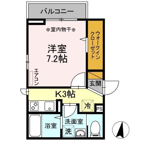 フルーム（305） 間取り図画像