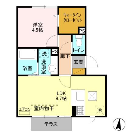 ピラタス　ⅩⅤ（102） 間取り図画像