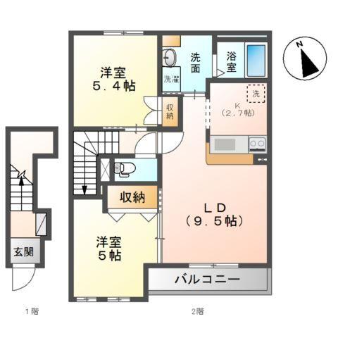 フォレストアーク大森 間取り図画像