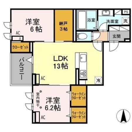 グランメゾン正和（306） 間取り図画像