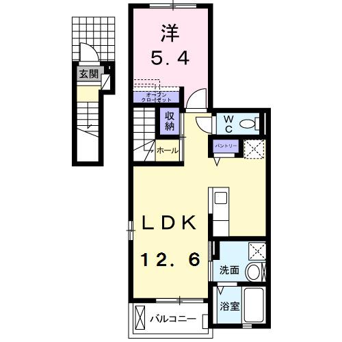 マーベラス（202） 間取り図画像