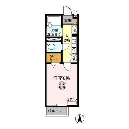 ヒルサイドテラス（107） 間取り図画像