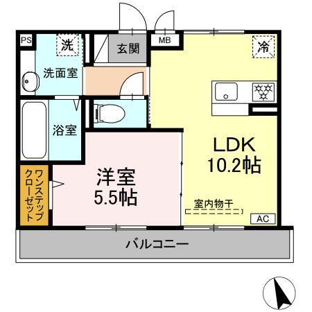 Grandeur Chateau (ｸﾞﾗﾝﾄﾞｩｰﾙ ｼｬﾄｰ)（205） 間取り図画像