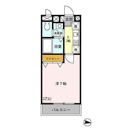 グランディール（103） 間取り図画像