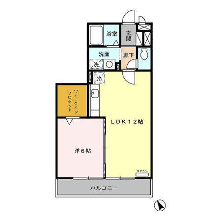 アベニューサイド本郷（202） 間取り図画像