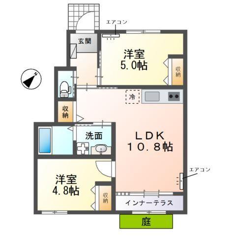 フロレゾン柏〜Floraison Kashiwa〜 間取り図画像