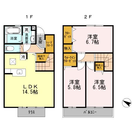  間取り図写真