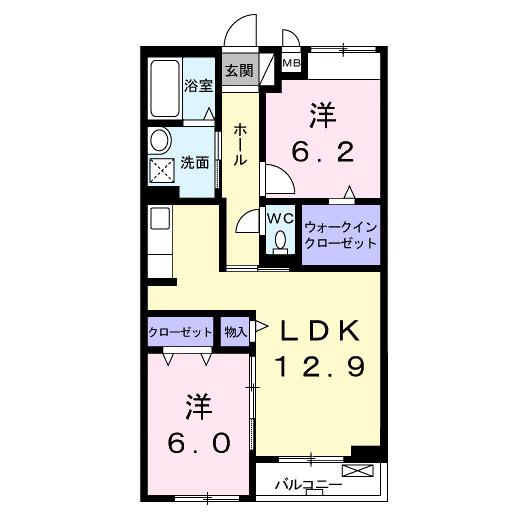 Ｌｏｒｄ（303） 間取り図画像