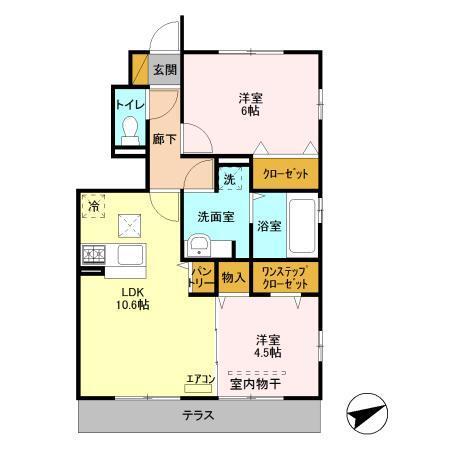  間取り図写真