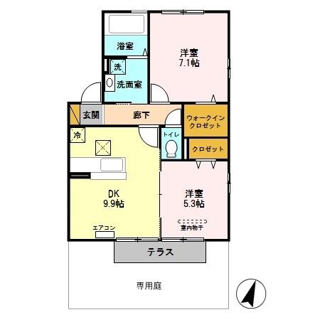  間取り図写真