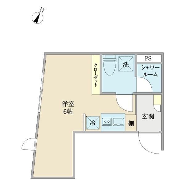 ａＬＡＴＯ三軒茶屋 間取り図画像