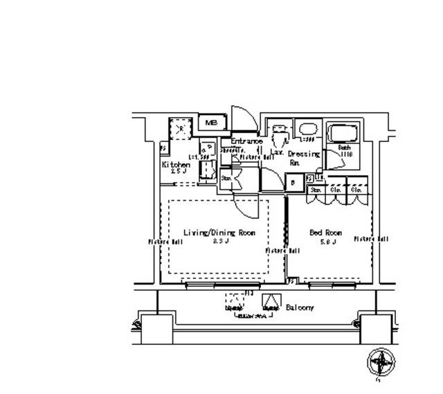 パークアクシス御茶ノ水ステージ（319） 間取り図画像