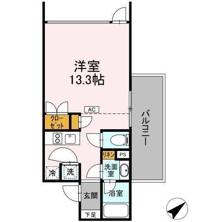 ライフパティオ菊名（0105） 間取り図画像